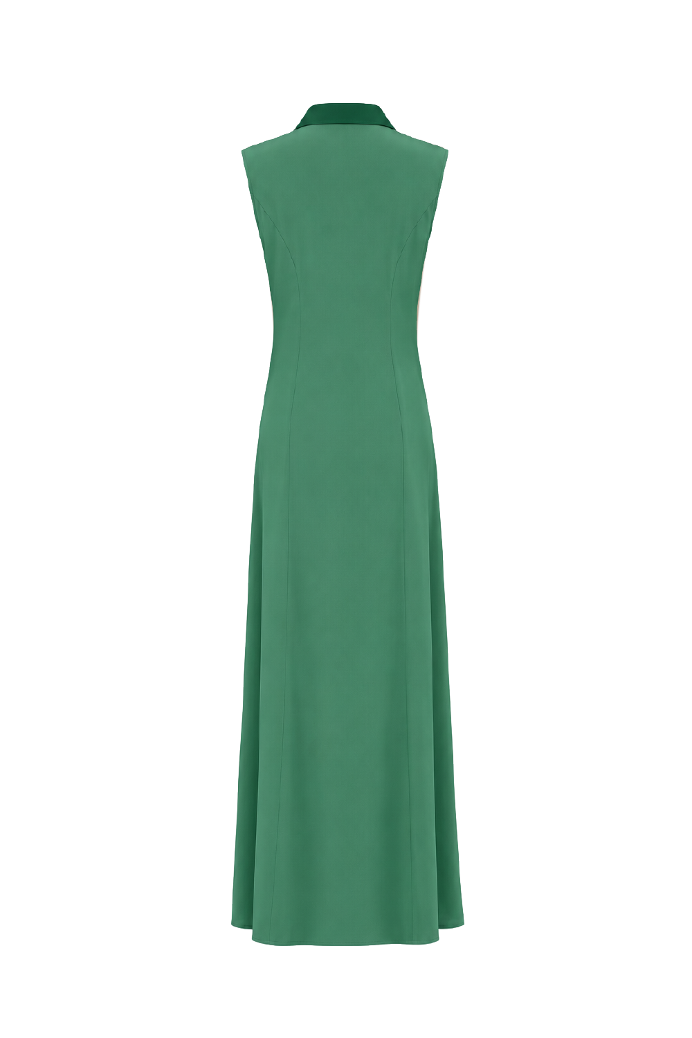Chemise Regata Très Vert - Saída de Praia Longa em Seda Pura