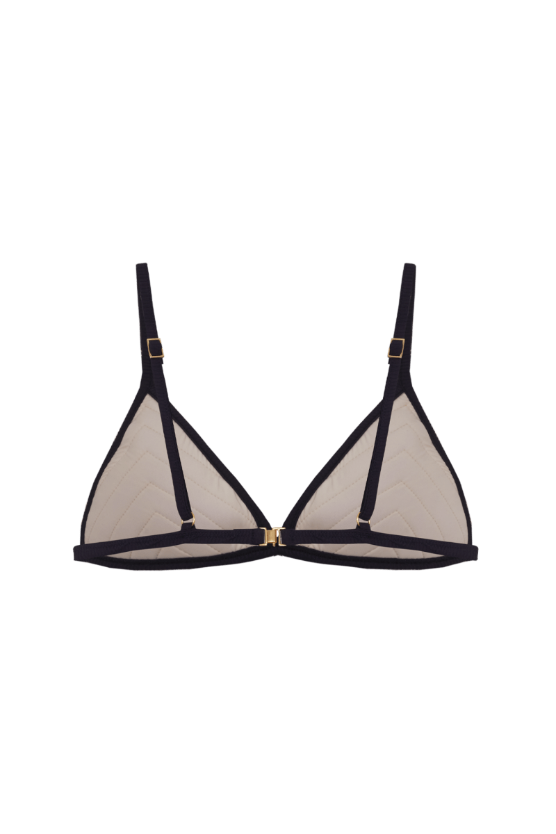 Top Tanner Beige Marine. - Tann Swim