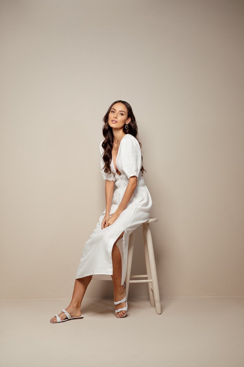 Vestido Coluna Craie - Tann Swim