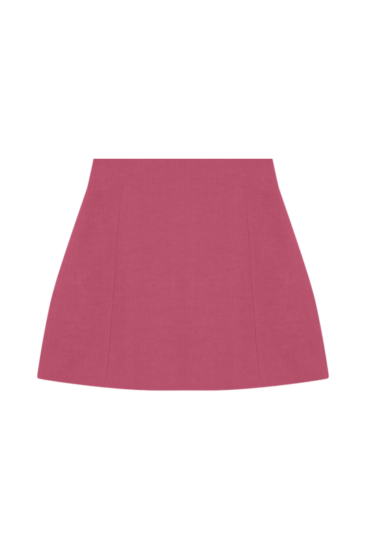 Mini Saia de Linho Lavande — TANN Swim