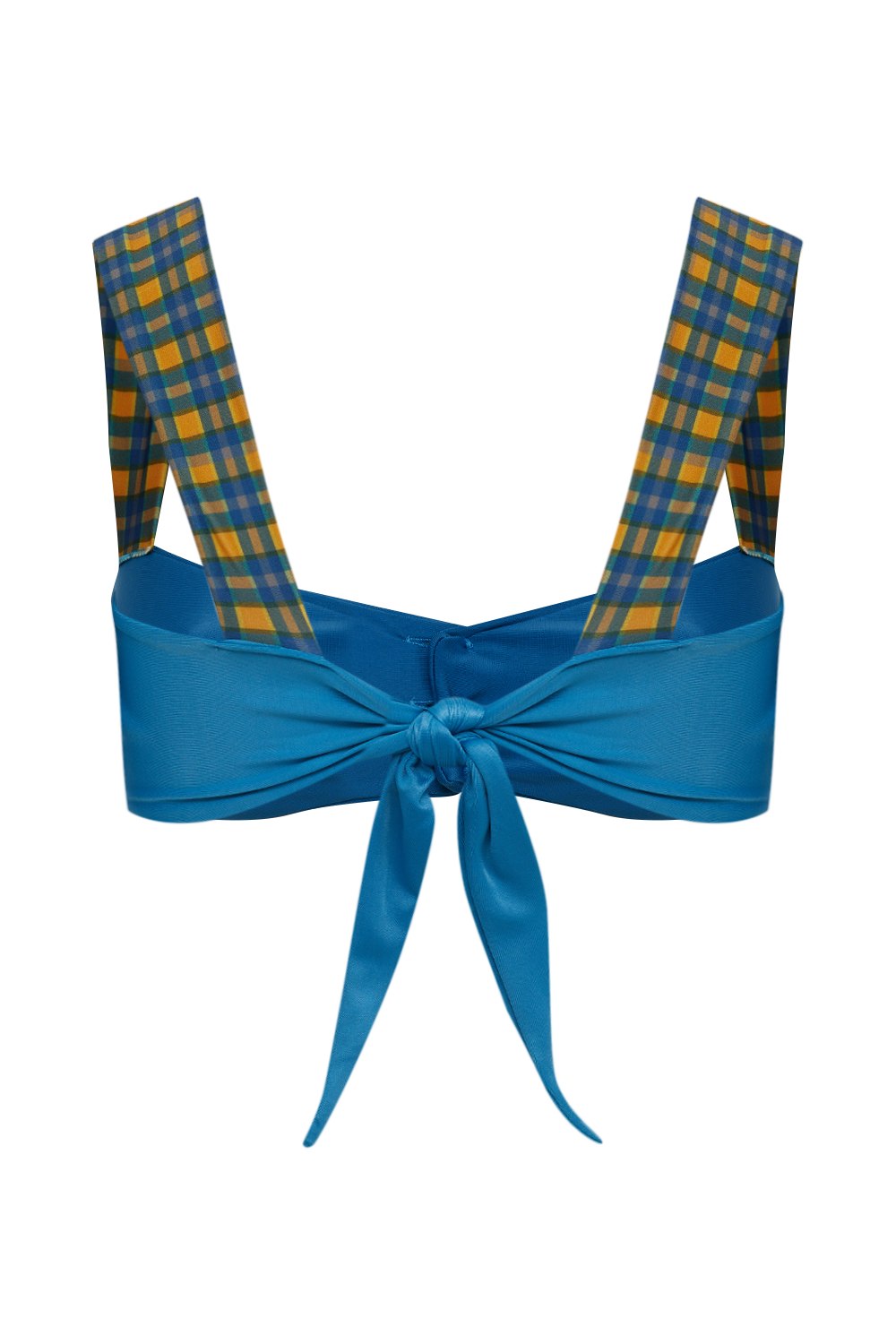 Top Buttons Myrtille-Carreaux