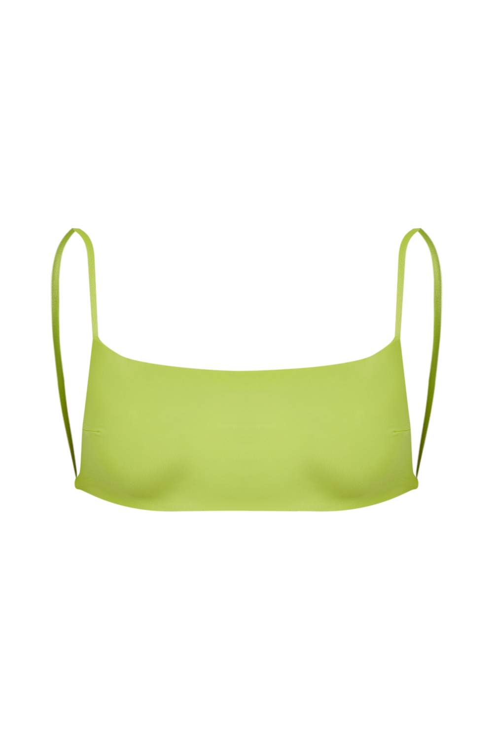Top Barely There Citron — TANN Swim