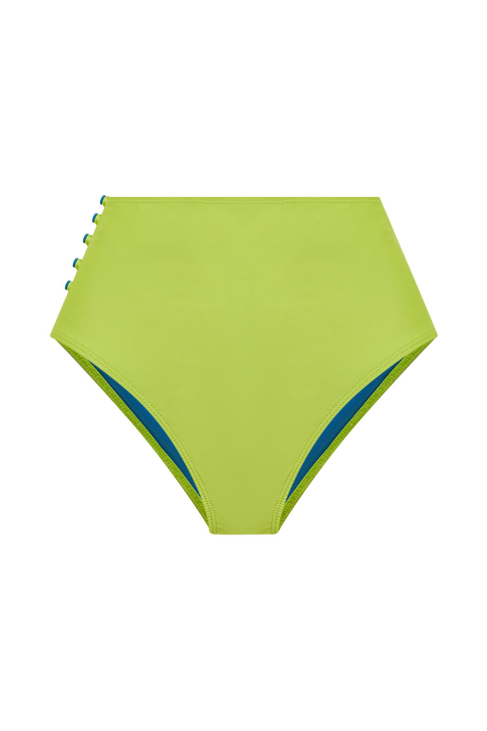 Hot Pants Buttons Citron-Myrtille — TANN Swim