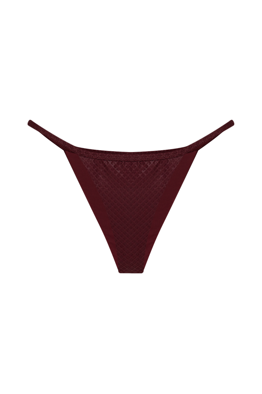 Tanner Bordeaux Bottom — TANN Swim