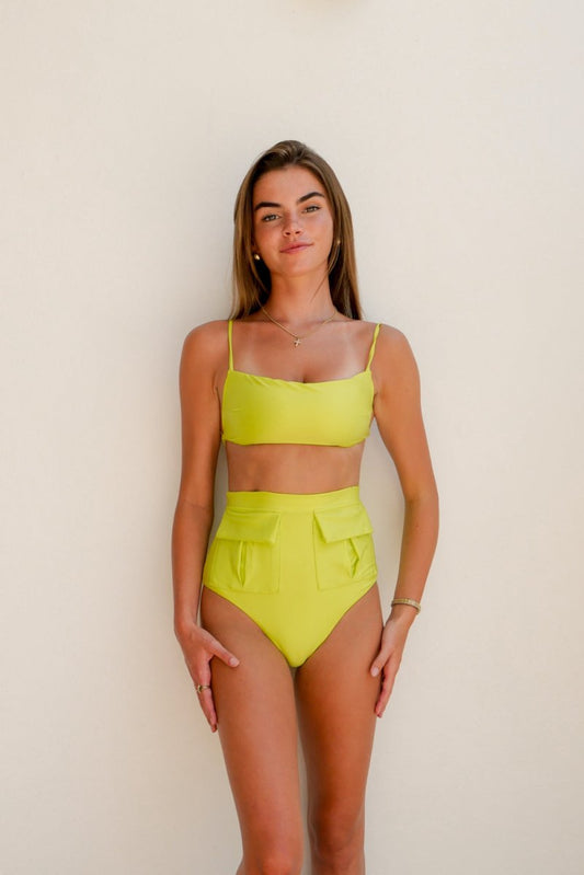 Hot Pants The Dunes Citron - Tann Swim