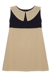 PETIT TANN - Vestido Infantil Beige Marine