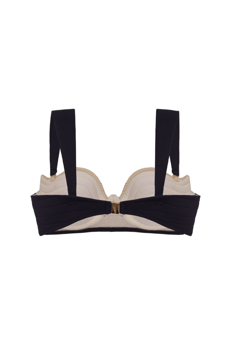 B Top Beige Marine - Tann Swim