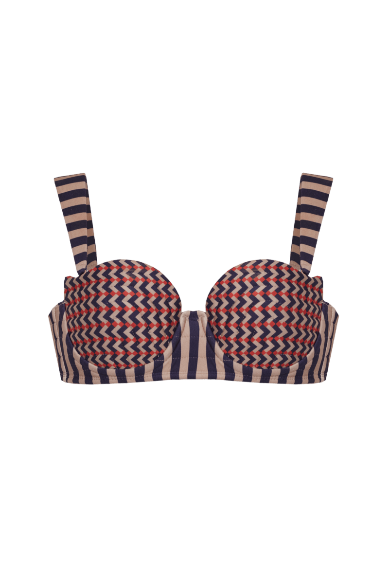 B Top Lignes Vague - Tann Swim