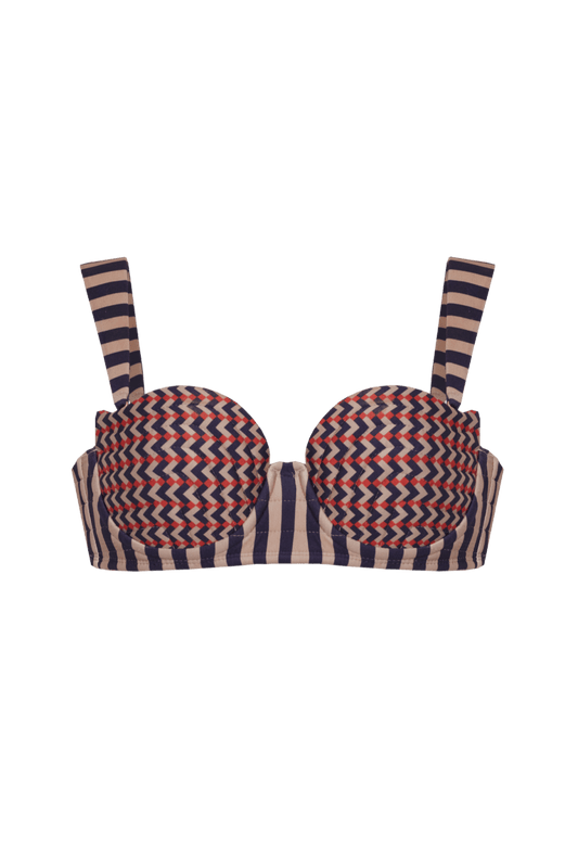 B Top Lignes Vague - Tann Swim