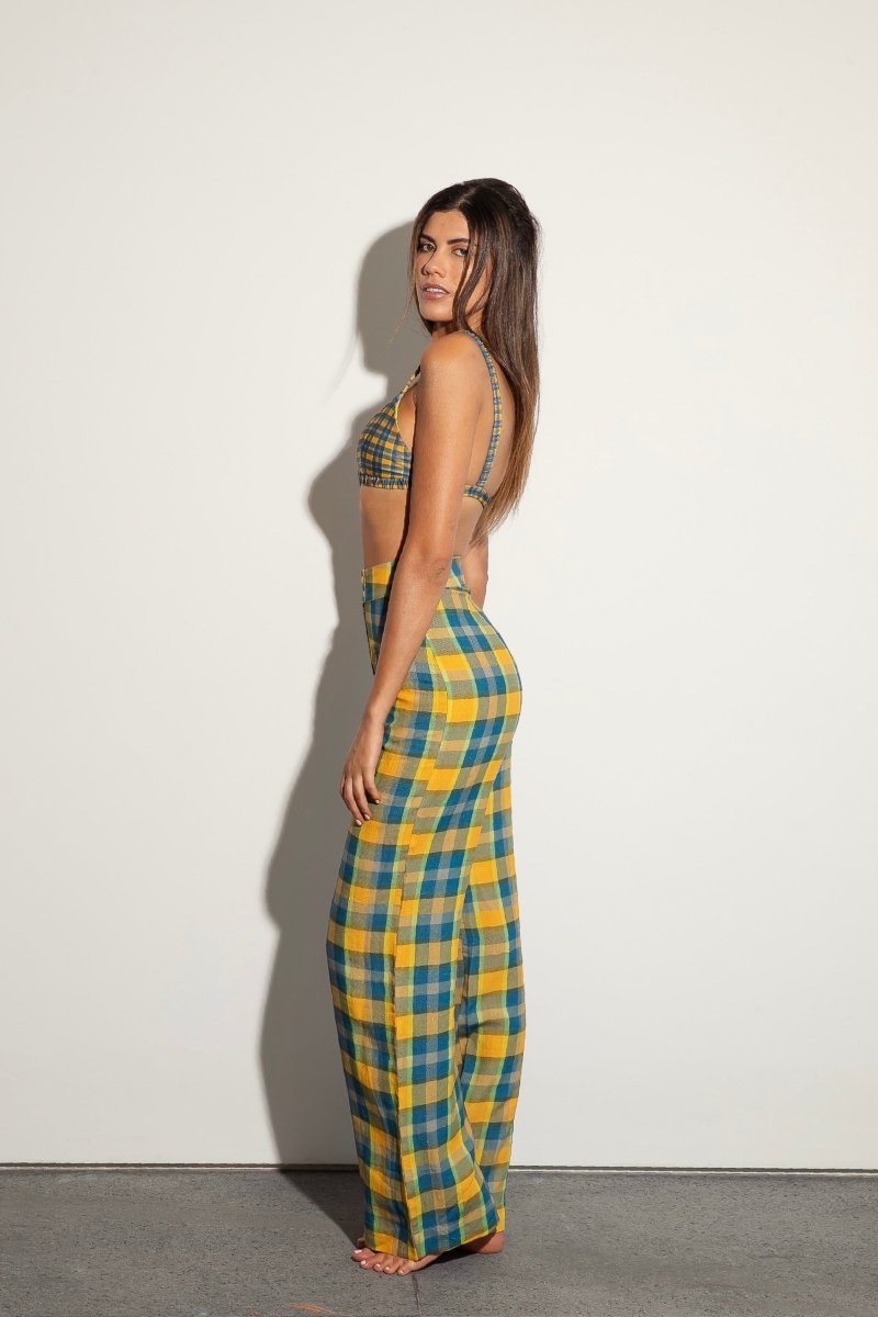 Calça À Carreaux - Tann Swim