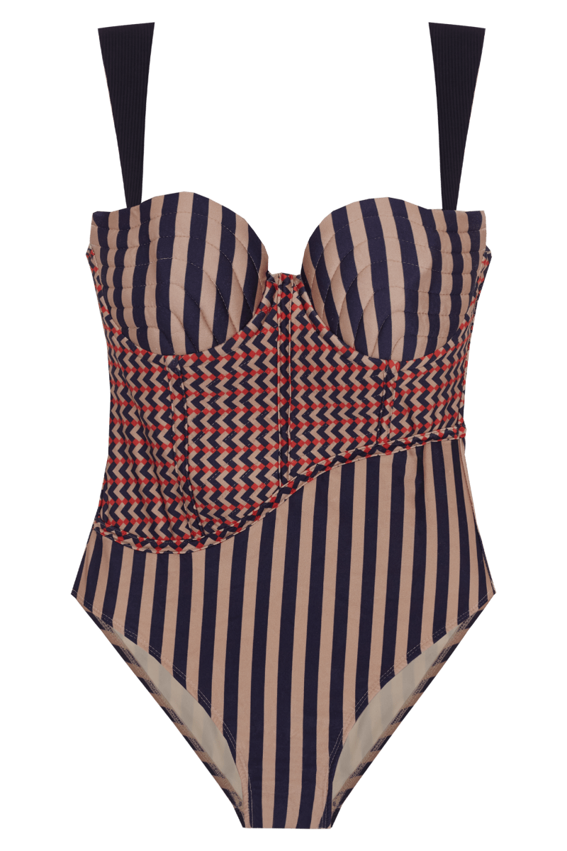 Maiô 1891 Lignes Vague - Tann Swim