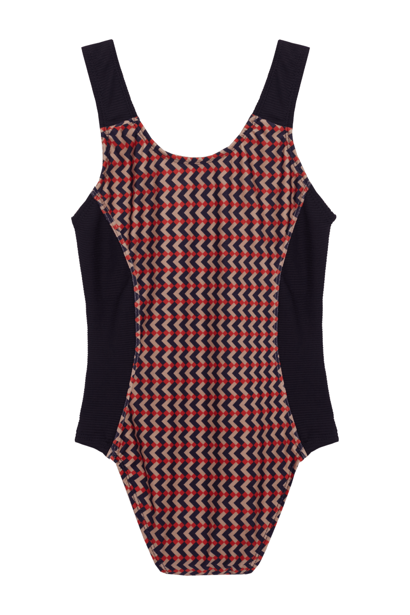 PETIT TANN - Maiô Infantil Marine Vague - Tann Swim