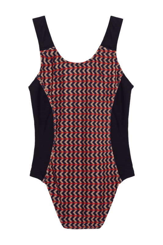 PETIT TANN - Maiô Infantil Marine Vague - Tann Swim