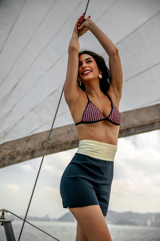 Shorts Beige Marine - Tann Swim