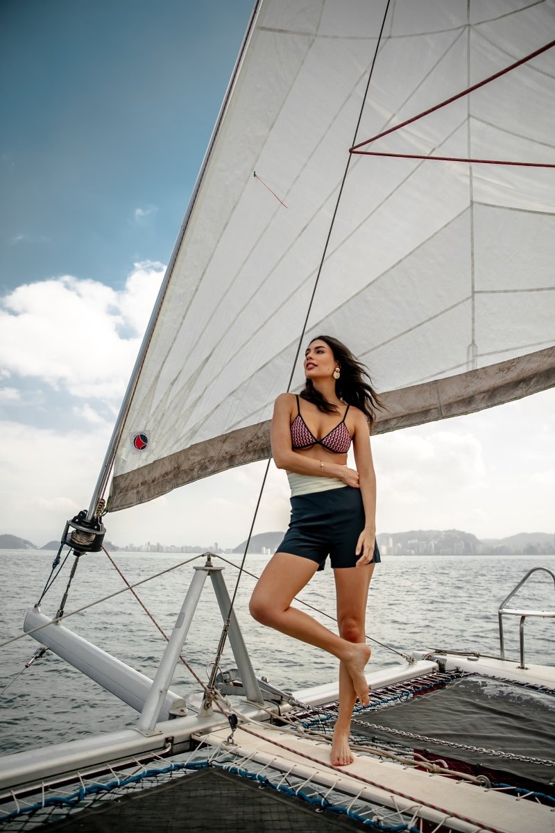 Shorts Beige Marine - Tann Swim